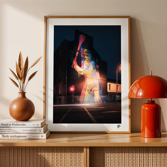 Aches Hurling Mural on Angelsea Street Print