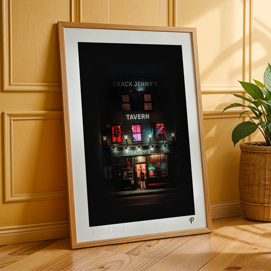 Crack Jenny's Pub Print