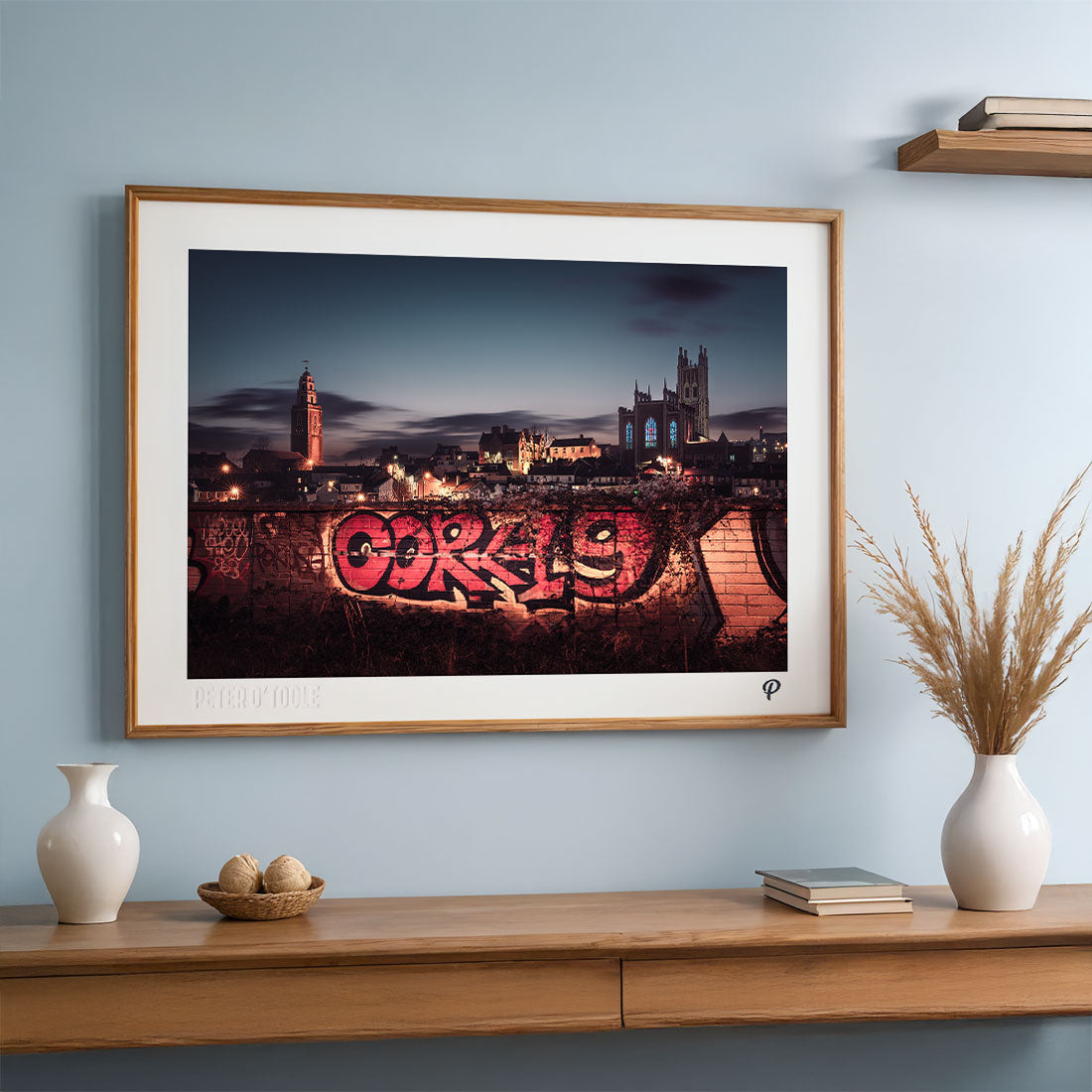 Faithfully Cork Print