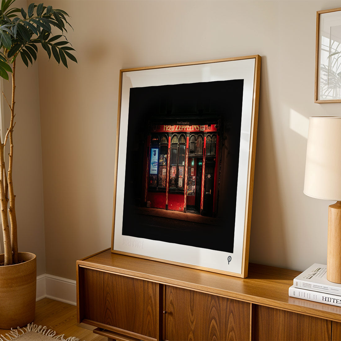 Fred Zeppelins Pub Print