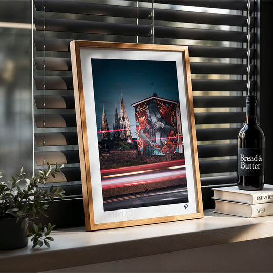 Friz Mural of Goddess Clíodhna Print