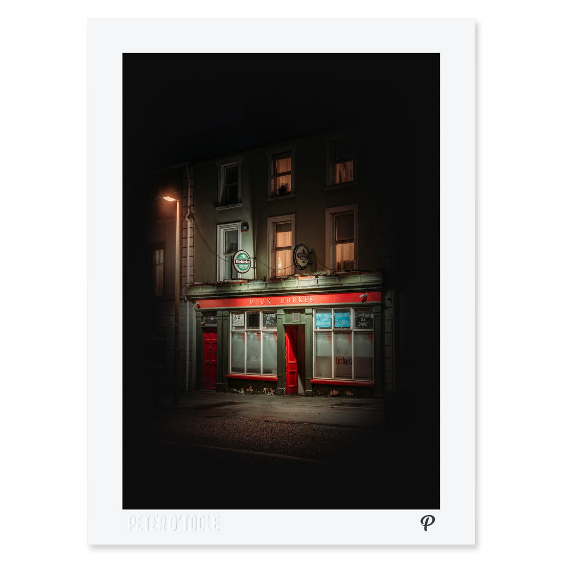 Mick Burke's Pub Print