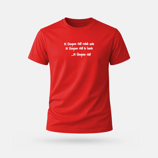 Ní Thagann Ciall Roimh Aois - Adults' T-Shirt
