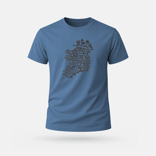 Mapa Logainmneacha - Adults' T-Shirt