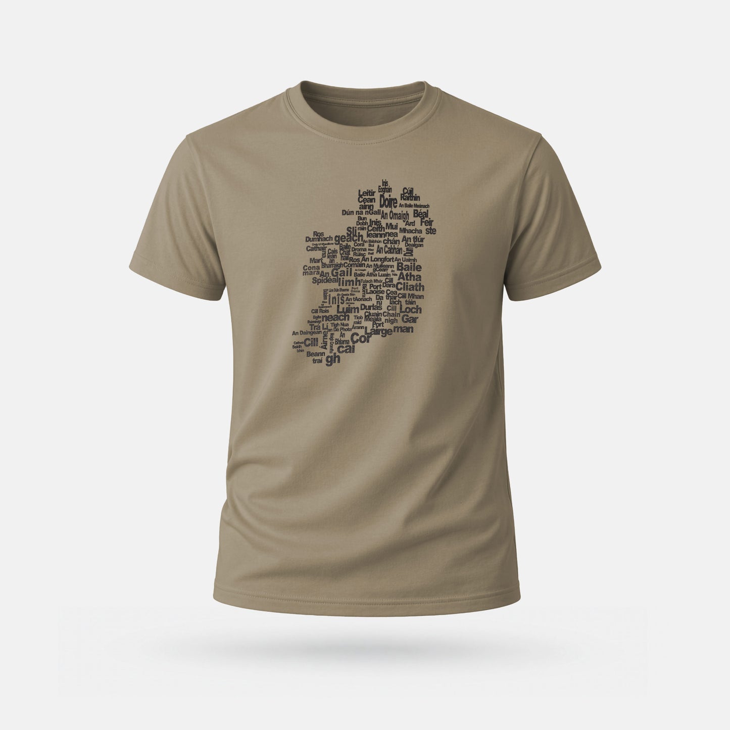 Mapa Logainmneacha - Adults' T-Shirt