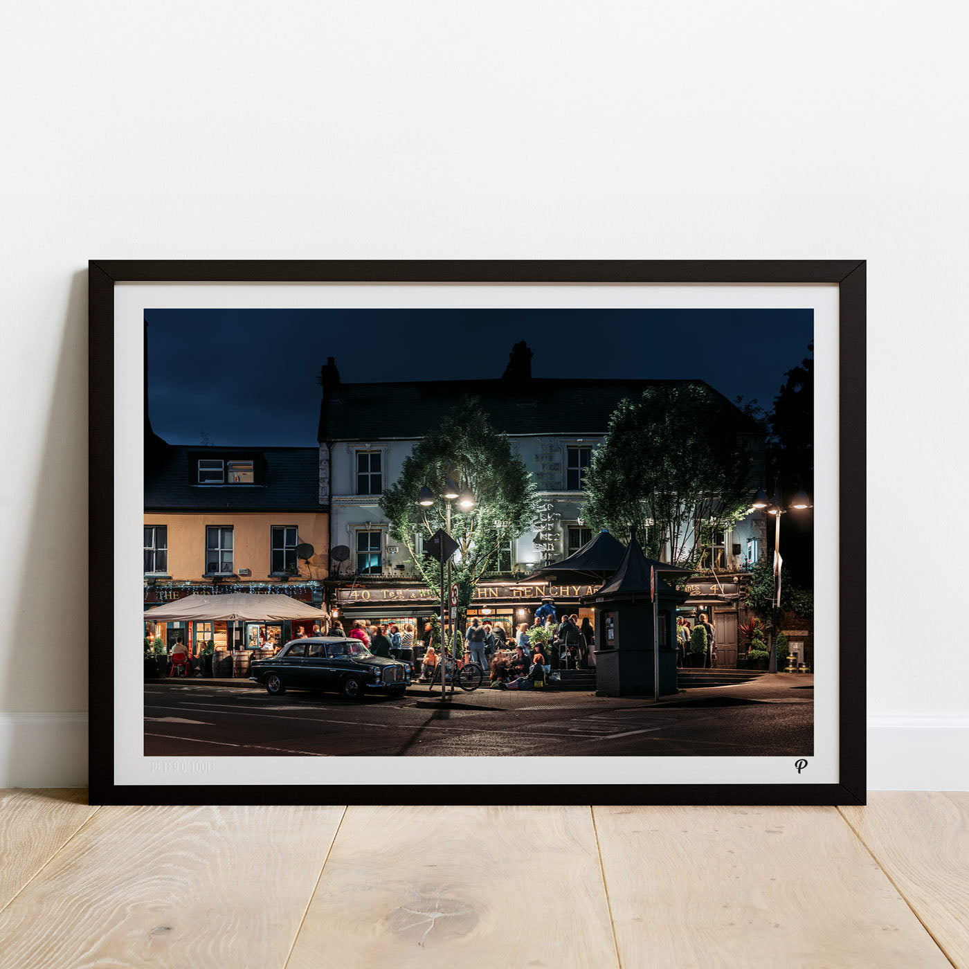 An Evening at the Cross Print