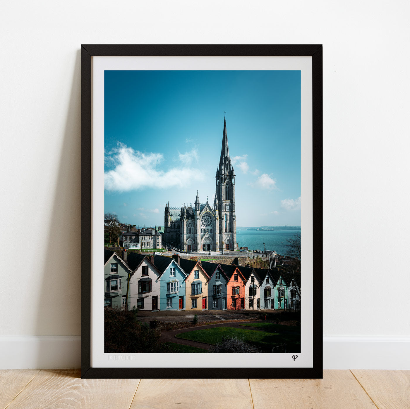 Cobh Cathedral and the Deck of Cards Print