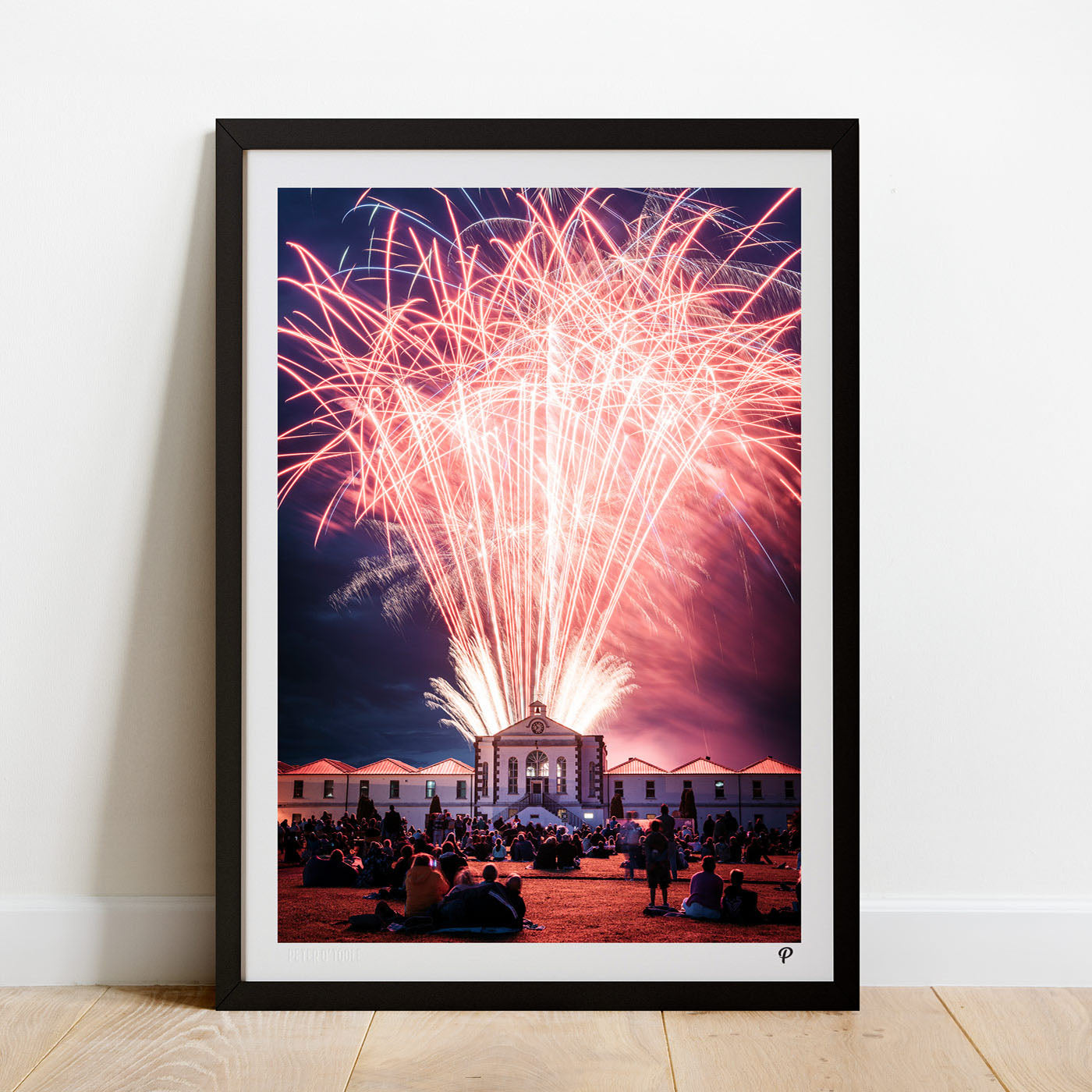 Spike Island Fireworks Print 2024