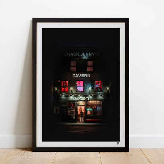 Crack Jenny's Pub Print