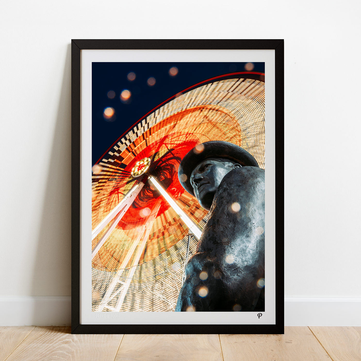 Michael Collins Statue on Grand Parade Print