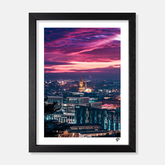 Smouldering Sunset 2021 Print (Portrait)