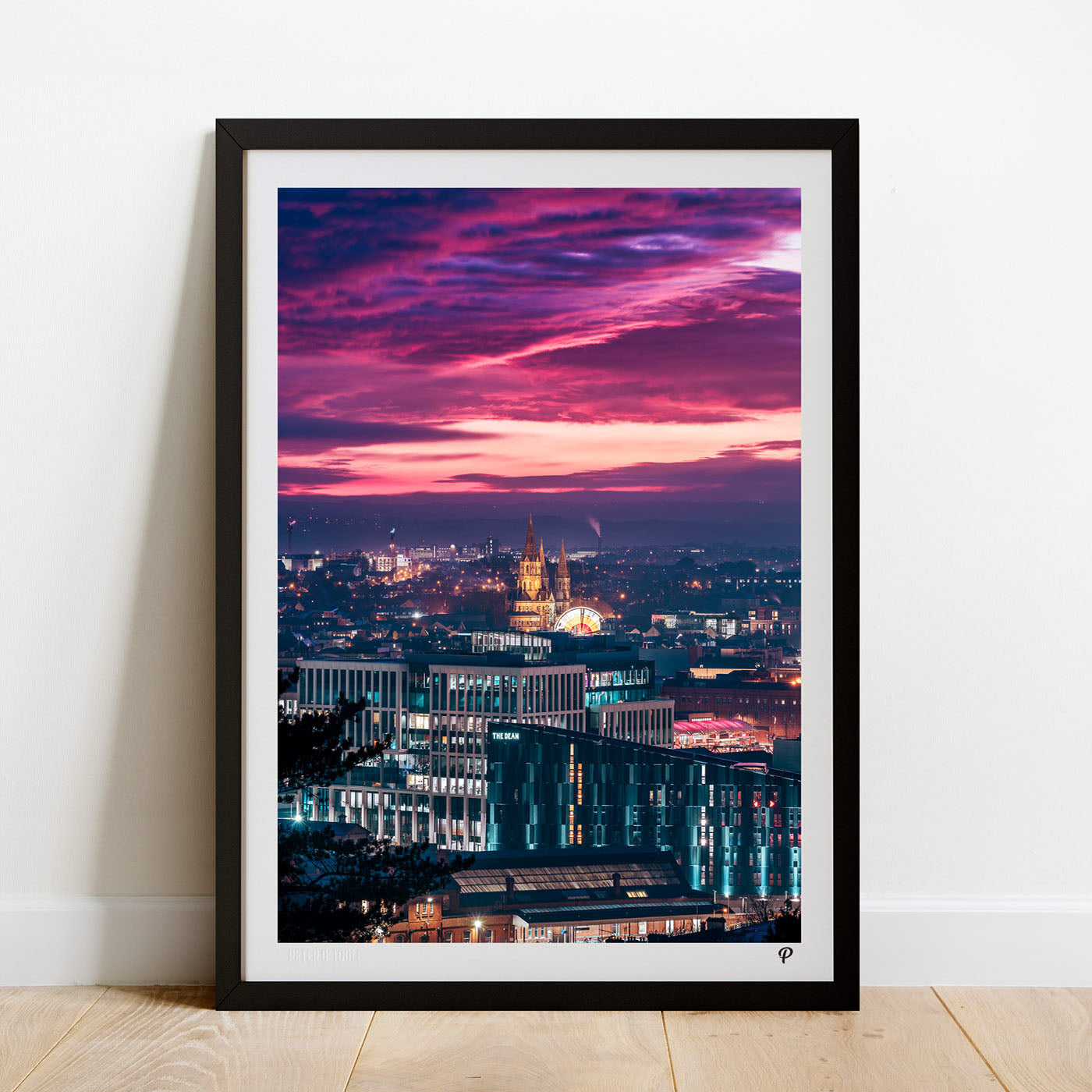 Smouldering Sunset 2021 Print (Portrait)
