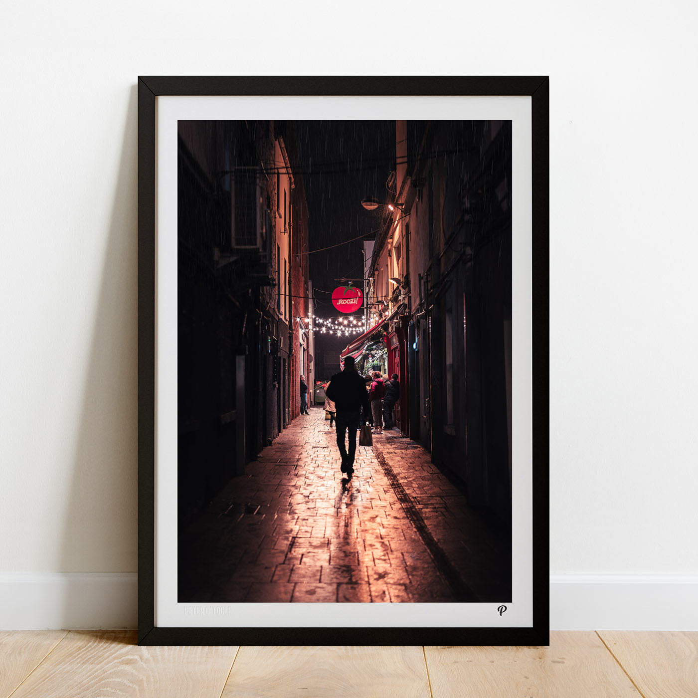 Strolling to Scoozi Print