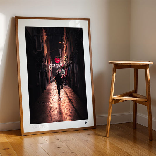 Strolling to Scoozi Print