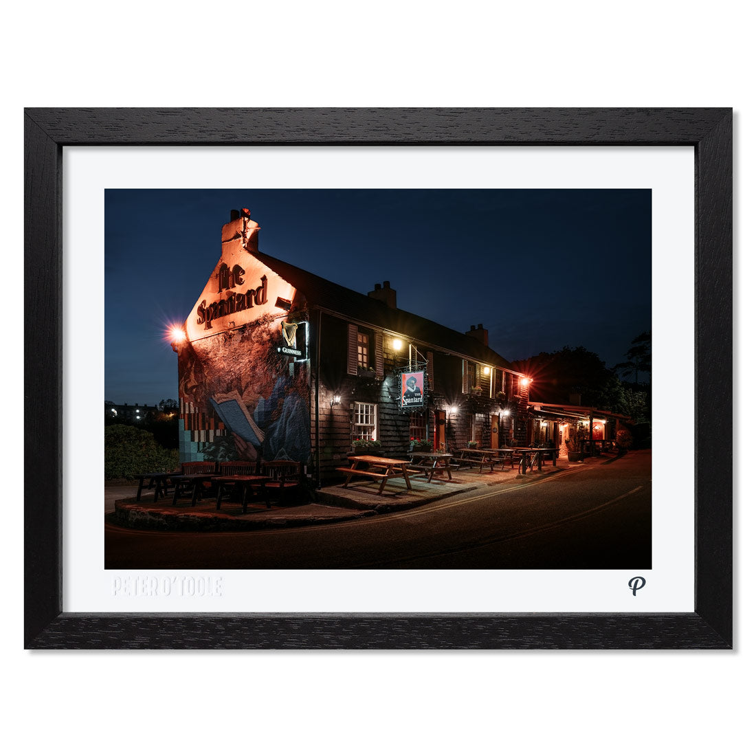 The Spaniard Pub Print (Framed)