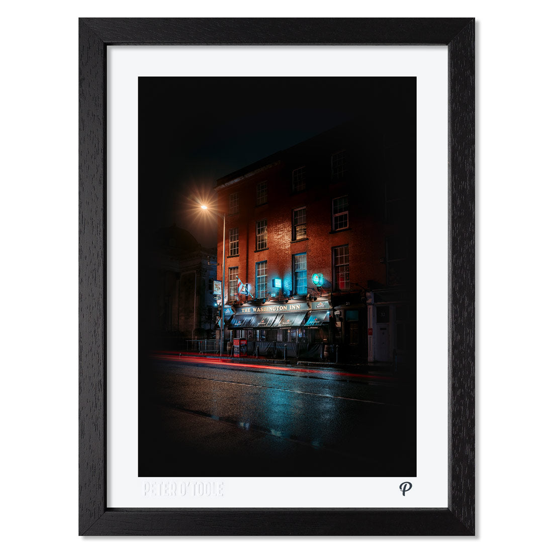 The Washington Inn Pub Print (Framed)