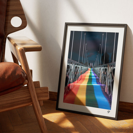 True Colours of the Shakey Bridge Print