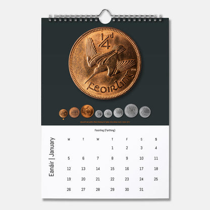 Boinn na hÉireann - Féilire 2026 (Coins of Ireland Calendar 2026)
