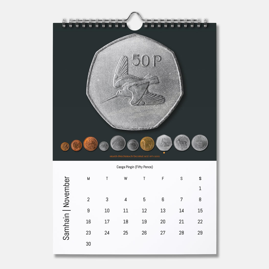 Boinn na hÉireann - Féilire 2026 (Coins of Ireland Calendar 2026)