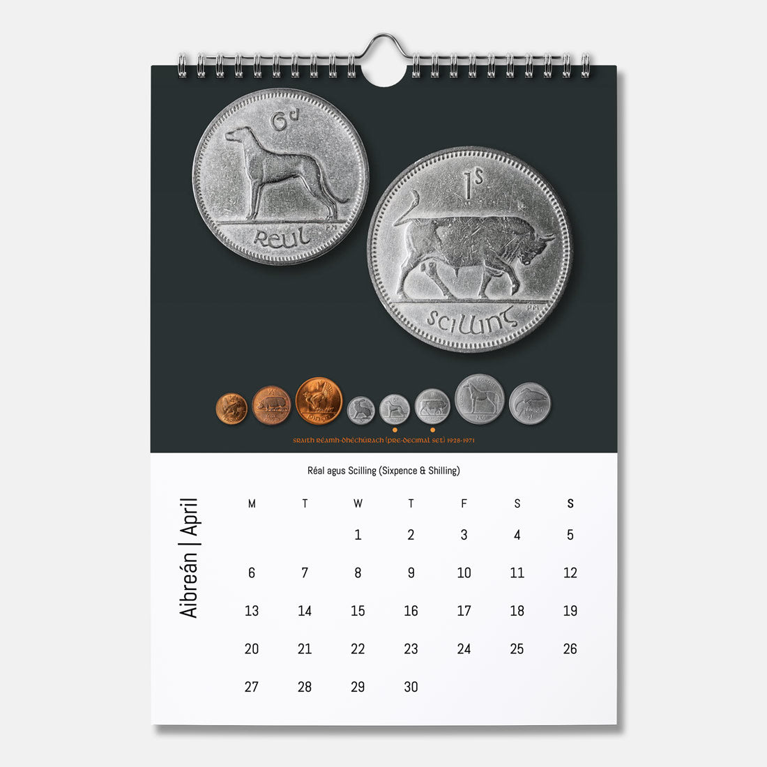 Boinn na hÉireann - Féilire 2026 (Coins of Ireland Calendar 2026)