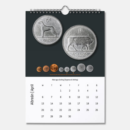 Boinn na hÉireann - Féilire 2026 (Coins of Ireland Calendar 2026)