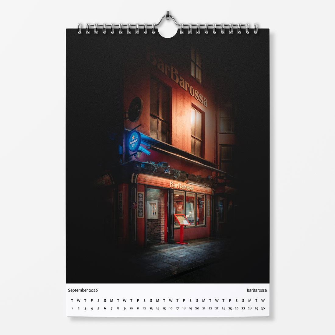 Cork Pubs 2026 Calendar