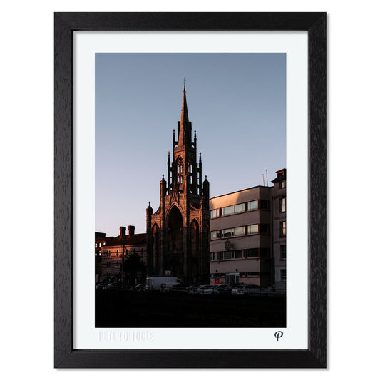 Father Matthew's Quay Last Light Print (Framed)