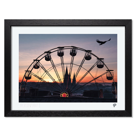 Festive Flight Print (Framed)