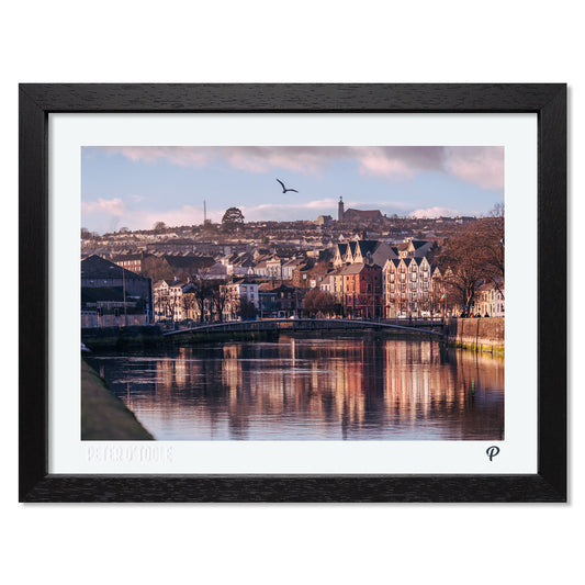 Flying High On Pope's Quay Print (Framed)