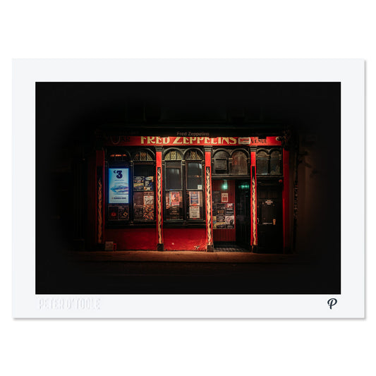 Fred Zeppelins Pub Print