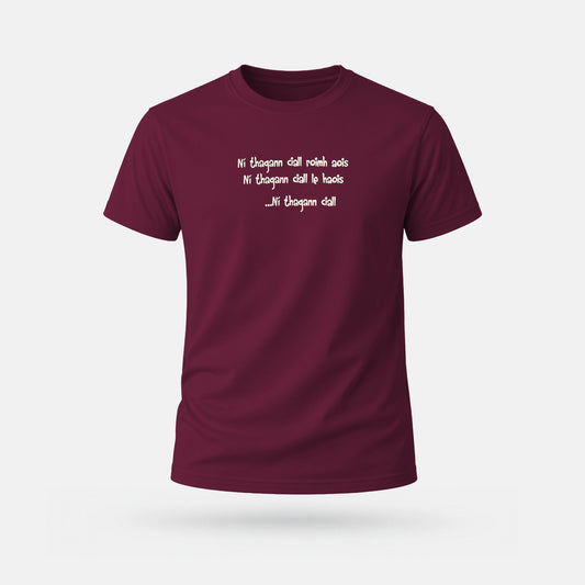 Ní Thagann Ciall Roimh Aois - Adults' T-Shirt