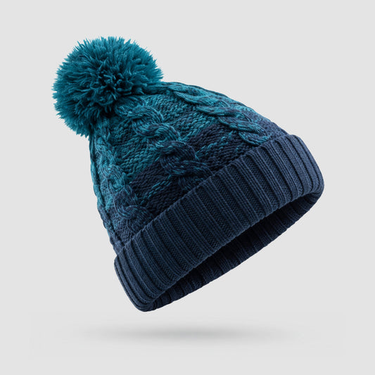 Beechfield Ombré 1 Pom Pom - Beanie