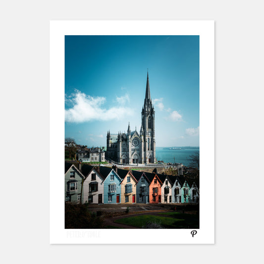 Cobh Cathedral and the Deck of Cards Print