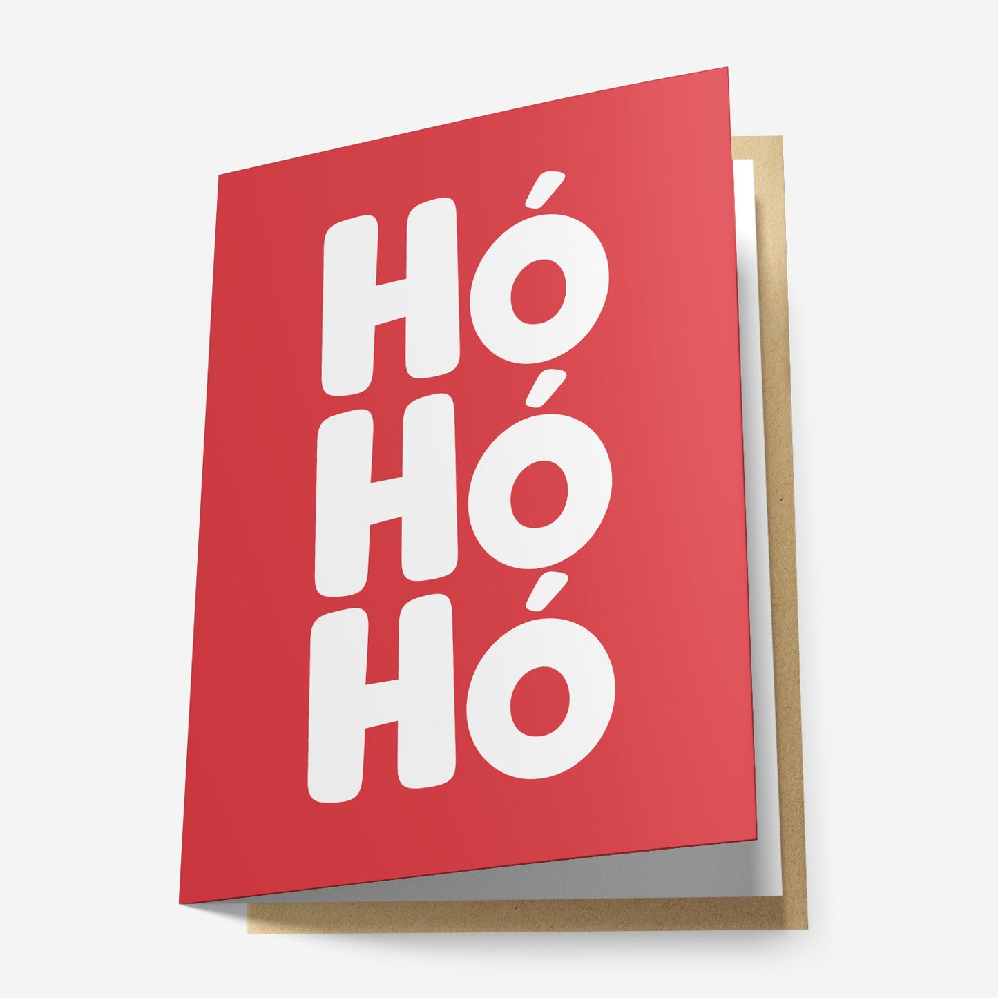 Hó Hó Hó Greeting Card