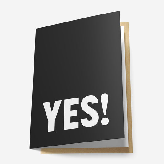 Yes! Greeting Card
