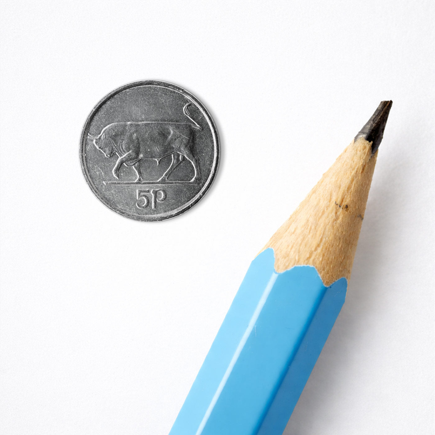 5p Bull Coin Print