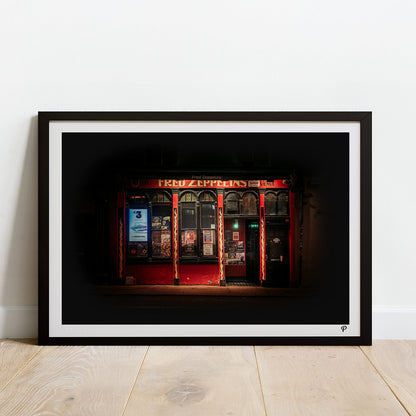 Fred Zeppelins Pub Print