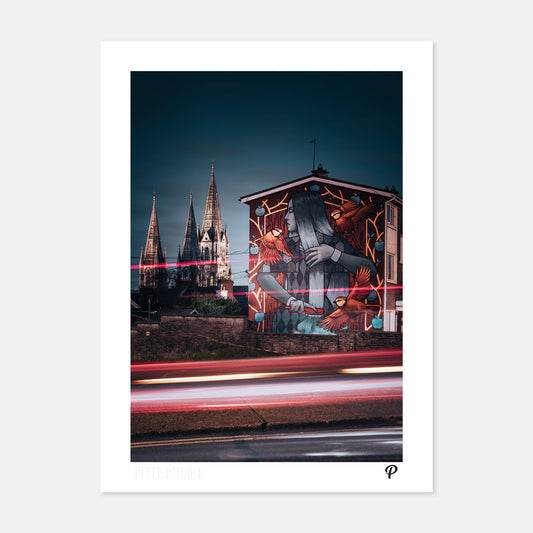 Friz Mural of Goddess Clíodhna Print