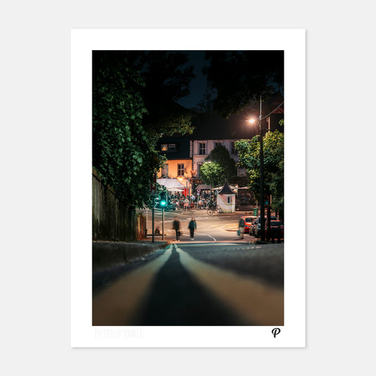 Hooly at the Cross Print