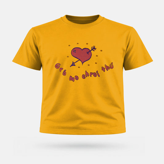 Grá Mo Chrói Thú - Kids' T-Shirt