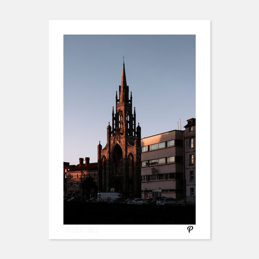 Father Matthew's Quay Last Light Print