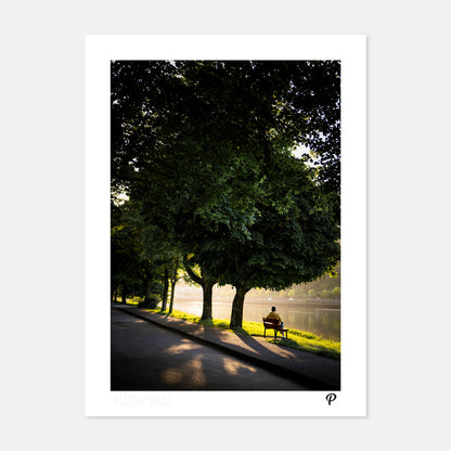 Marina Walk Glow Print