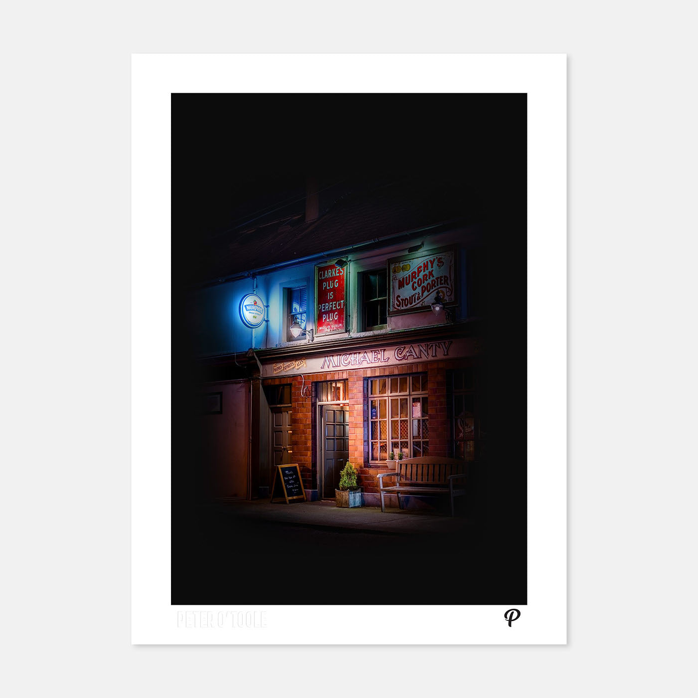 Michael Canty's Pub Print