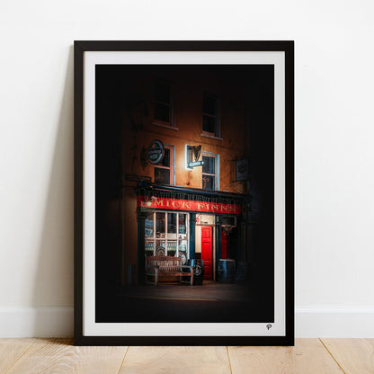 Mick Finns Pub Print