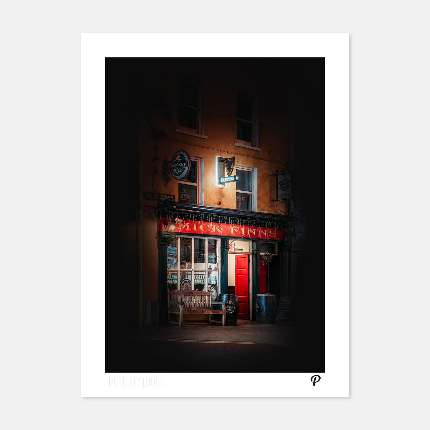 Mick Finns Pub Print