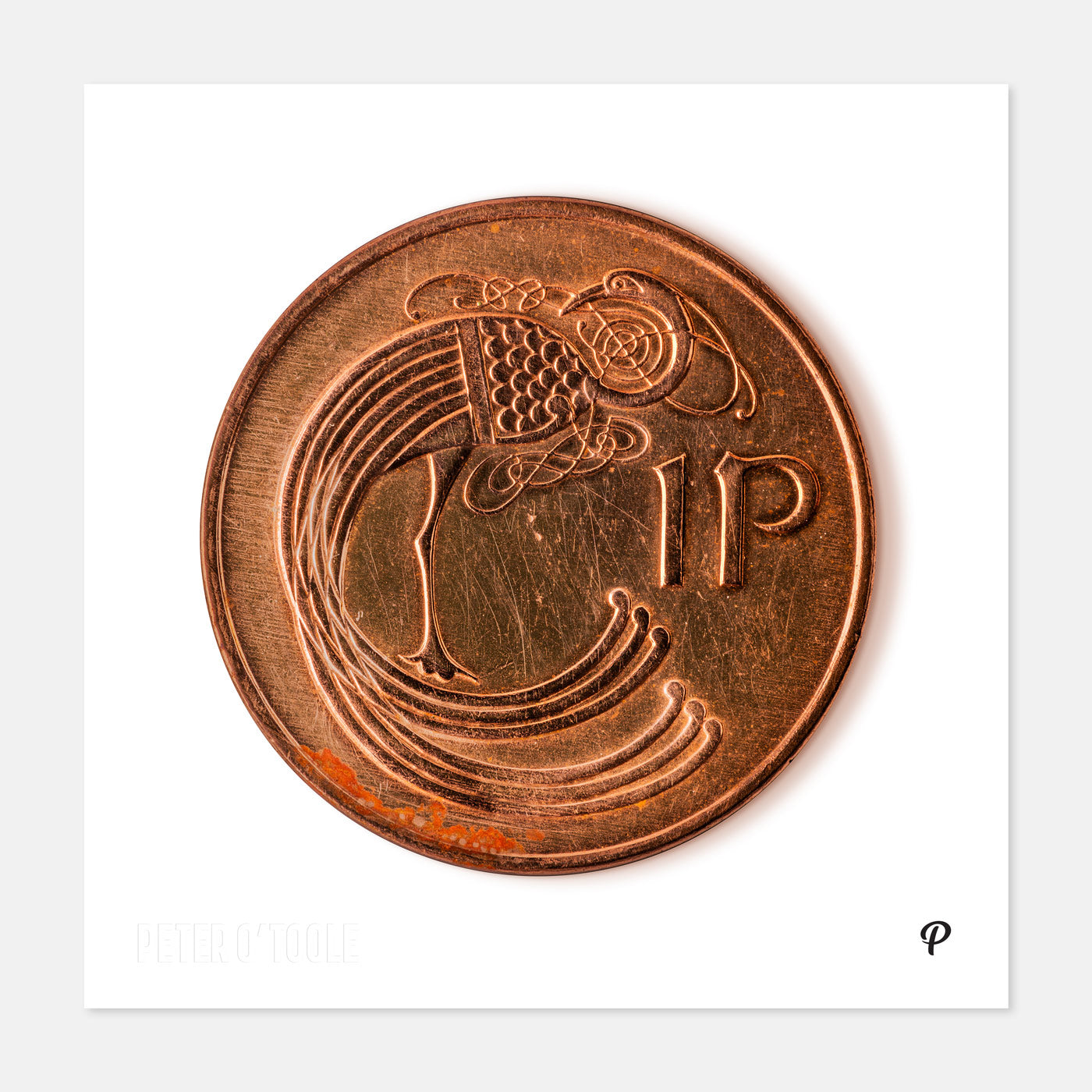 One Penny Coin Print