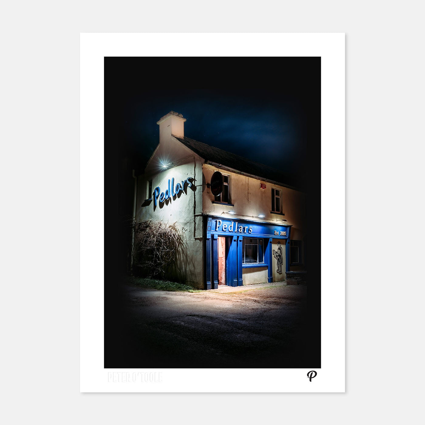 Pedlar's Cross Bar Pub Print