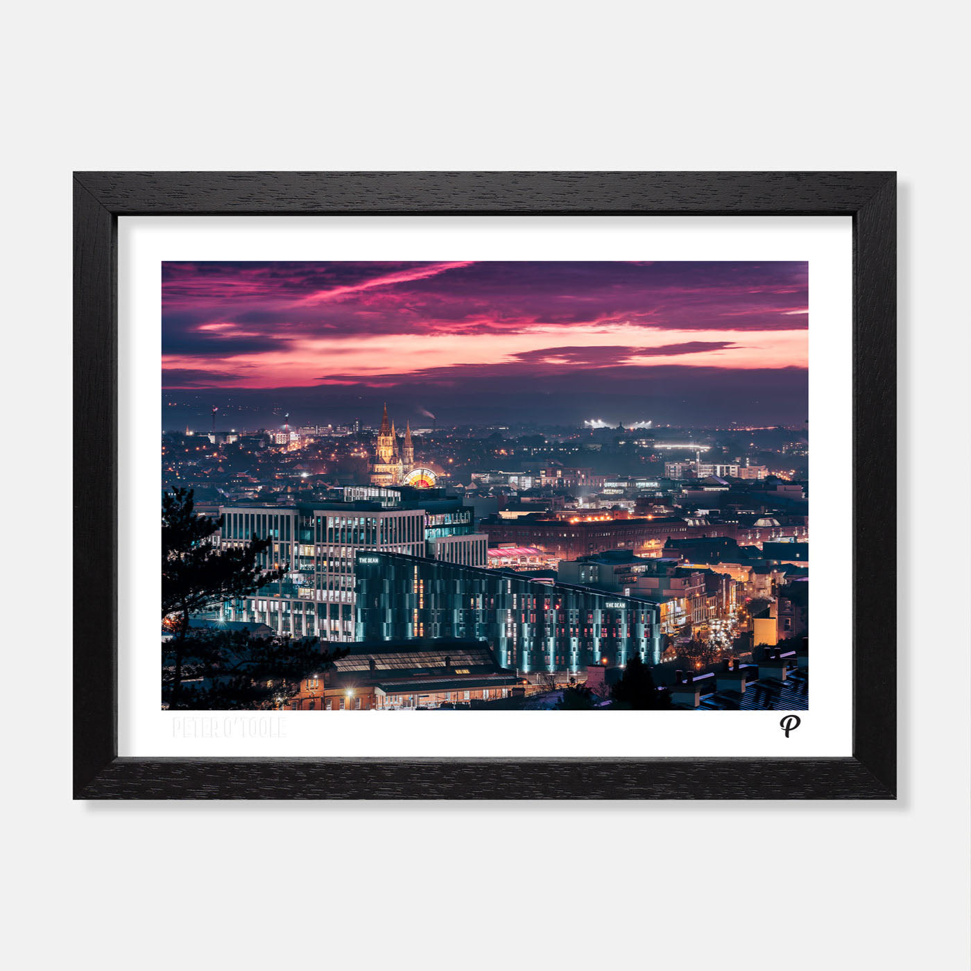 Smouldering Sunset 2021 Print (Landscape)