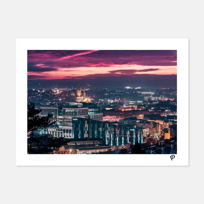 Smouldering Sunset 2021 Print (Landscape)