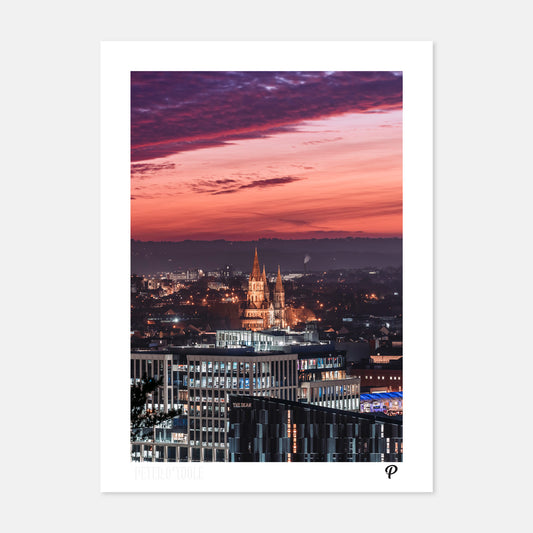 Smouldering Sunset Print 2023